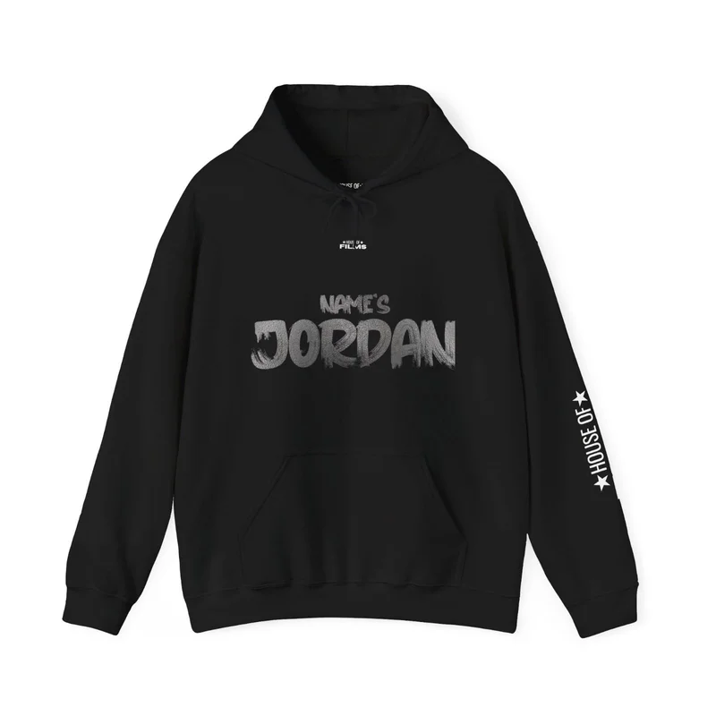 Name's Jordan Hoodie Product Shot