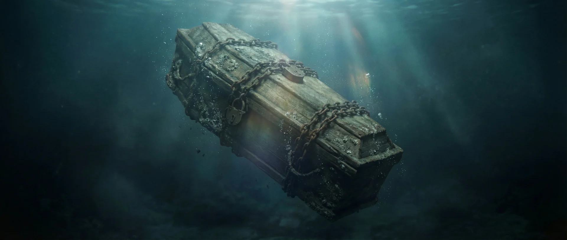 HOF "Vessel" Sealed Coffin Underwater