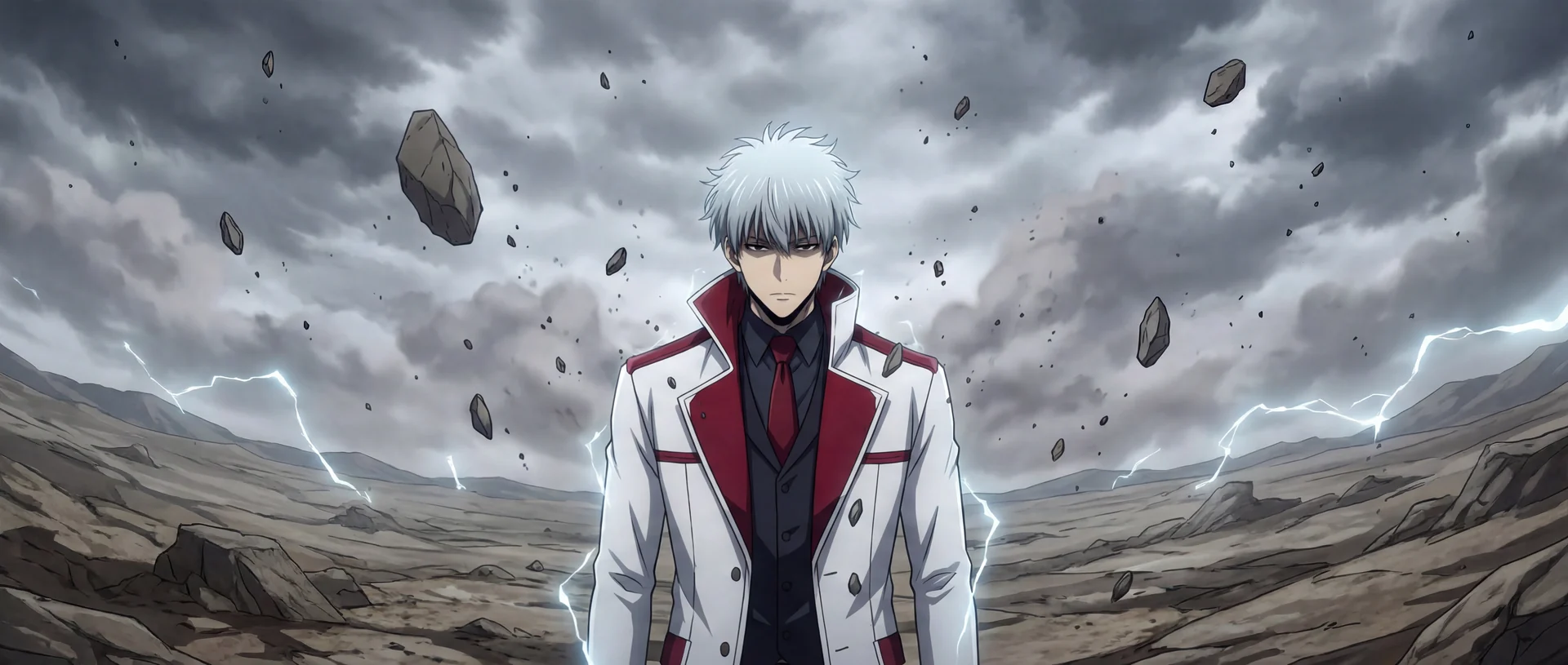 HOF "Vessel" White-haired Hero Stormy Wasteland