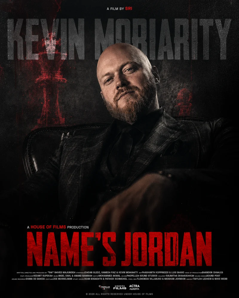 Name's Jordan Character Poster - Kevin Moriarity