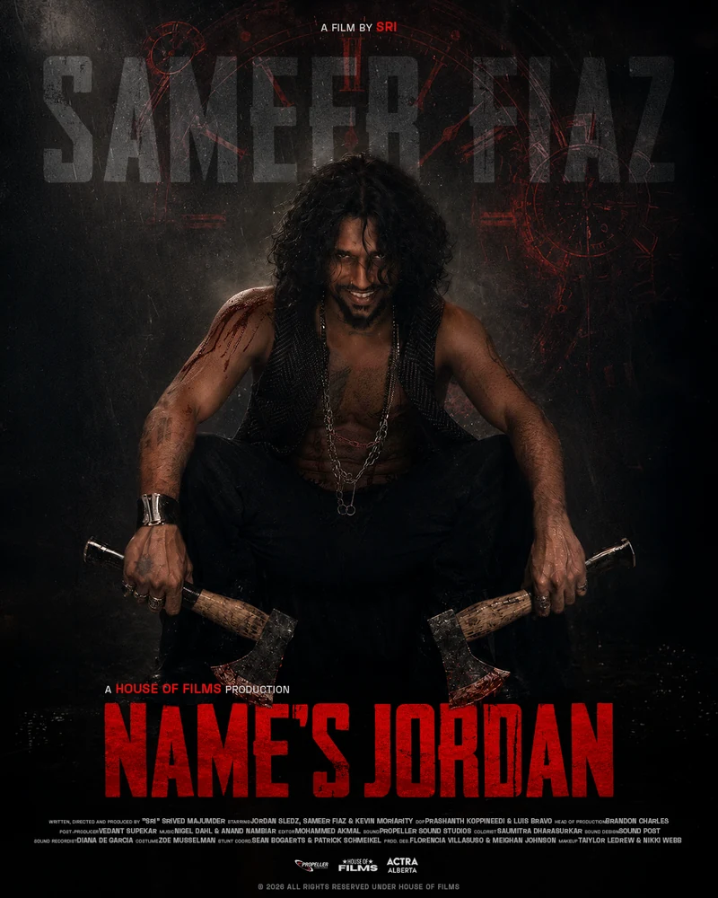 Name's Jordan Character Poster - Sameer Fiaz