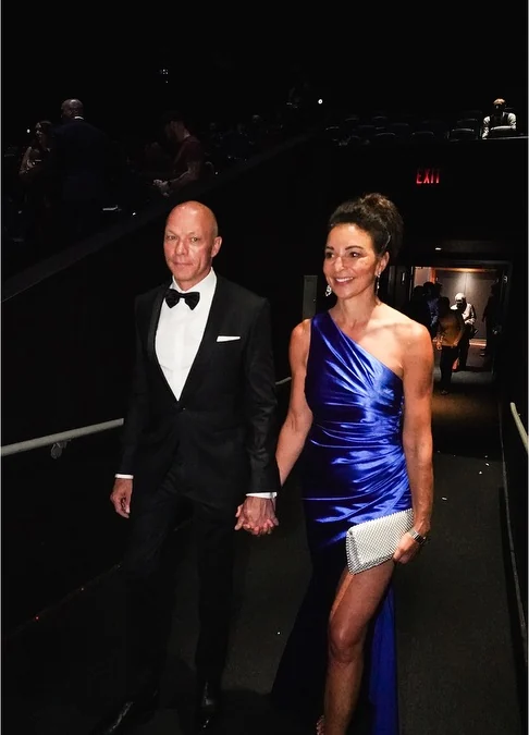Guests arriving for the premiere screening