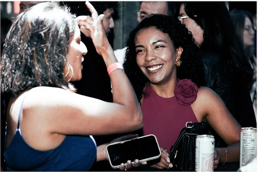 Guests at the after-party