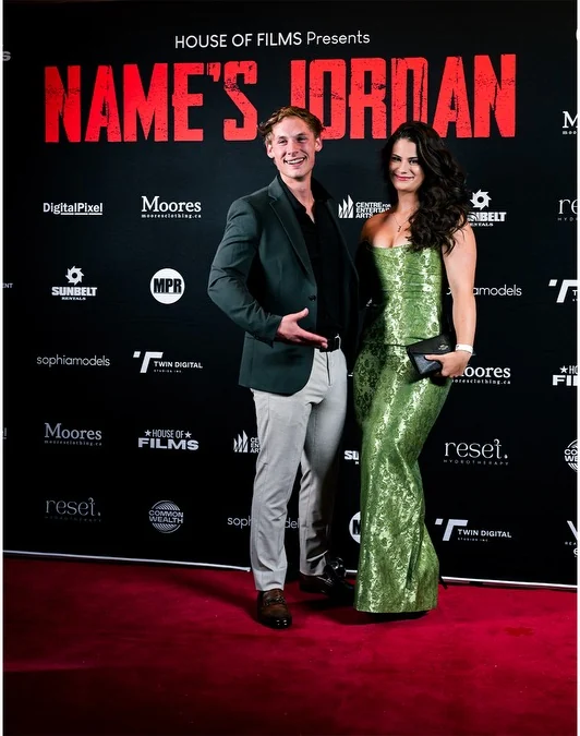 Guests arriving on the red carpet